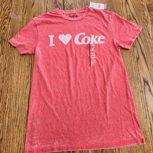 NWT Coca Cola Red Graphic T-Shirt